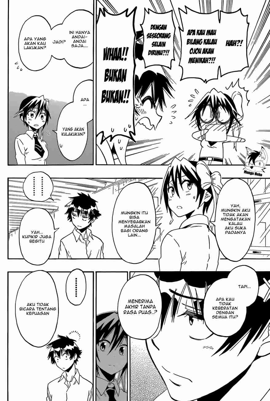 Nisekoi chapter 84 halaman 14