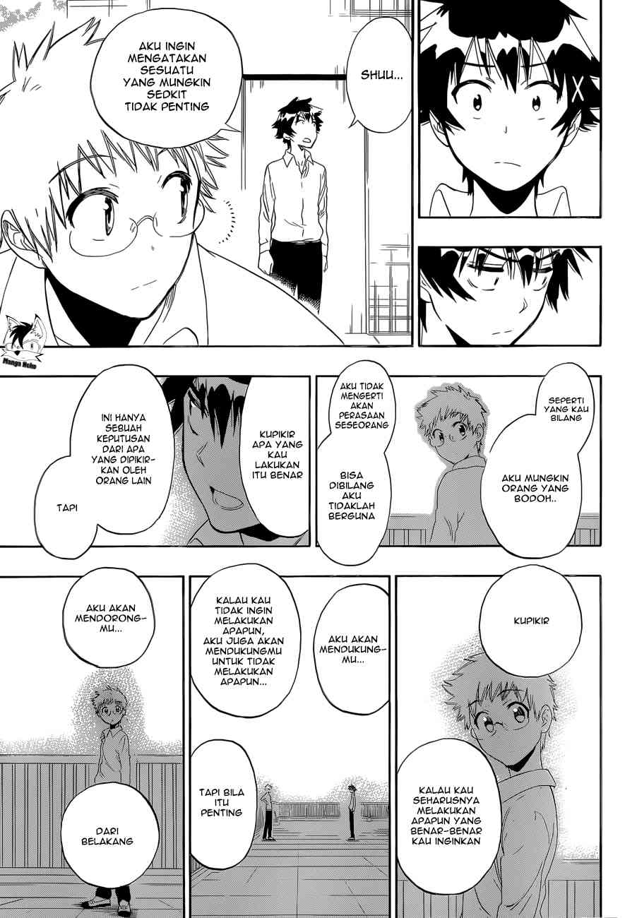 Nisekoi Bab 85 halaman 9