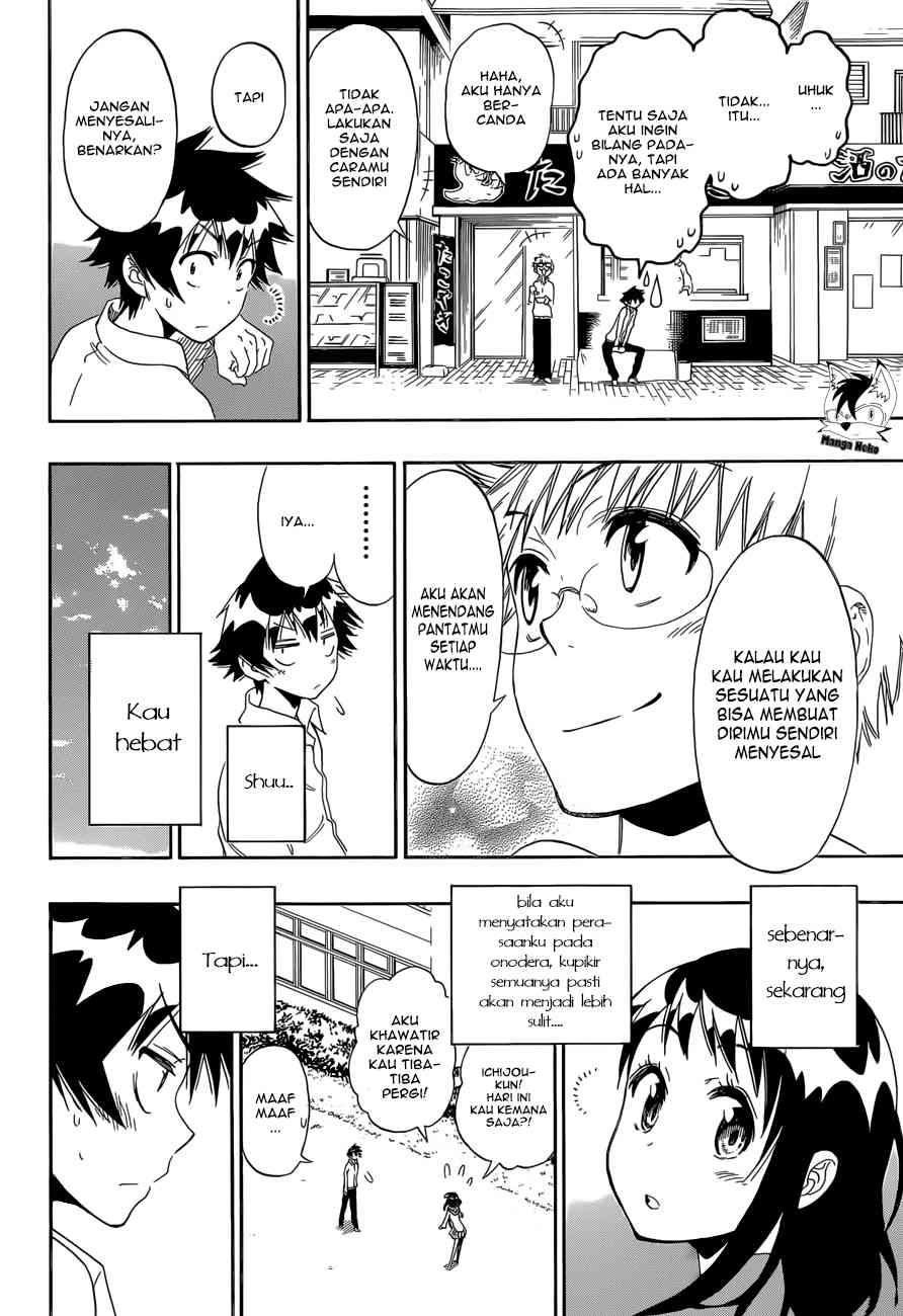 Nisekoi Bab 85 halaman 19