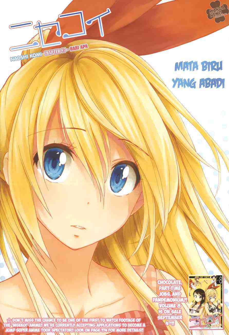 Nisekoi Bab 87 halaman 2