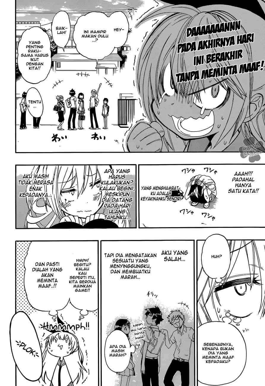 Nisekoi Bab 87 halaman 17