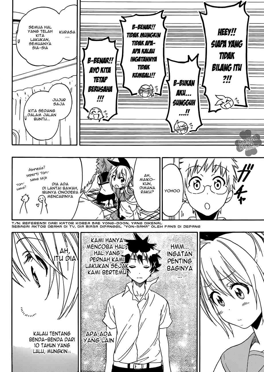 Nisekoi chapter 89 halaman 20