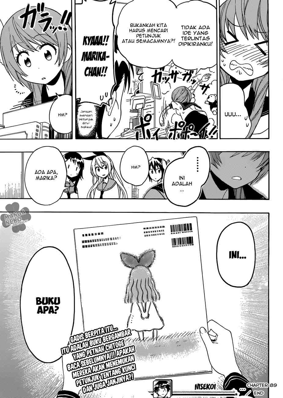 Nisekoi chapter 89 halaman 21