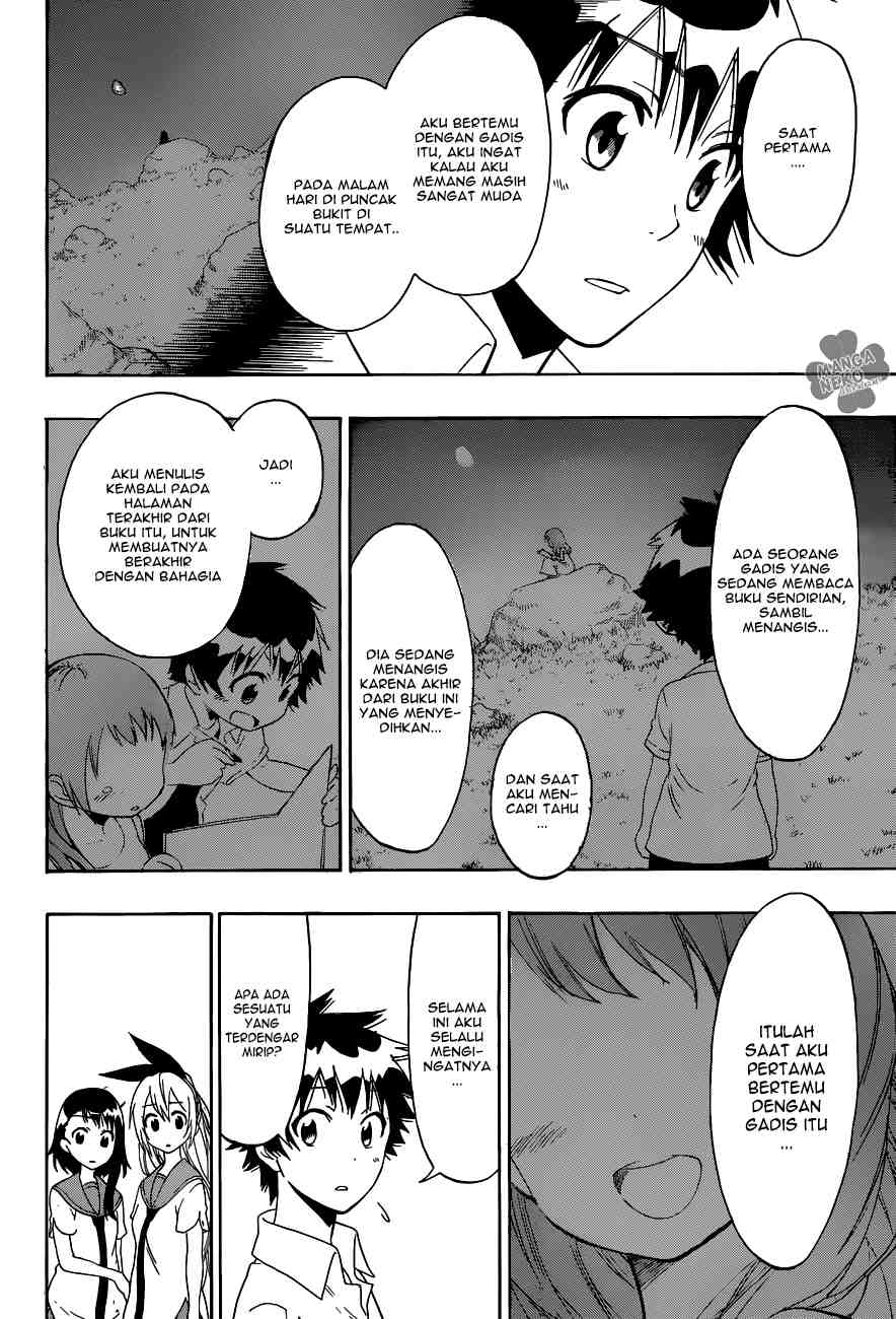 Nisekoi chapter 90 halaman 13