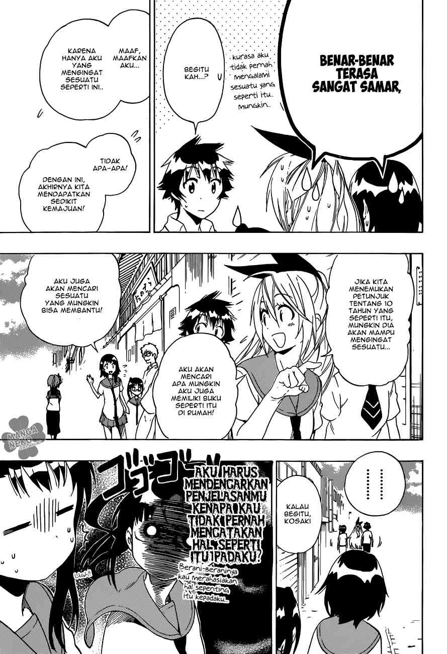 Nisekoi chapter 90 halaman 14