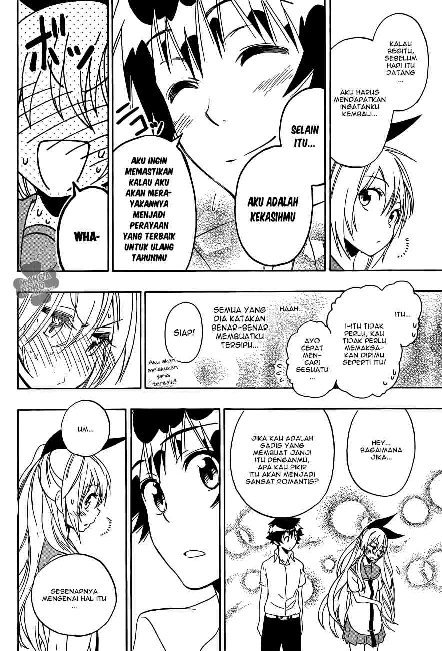 Nisekoi chapter 90 halaman 19