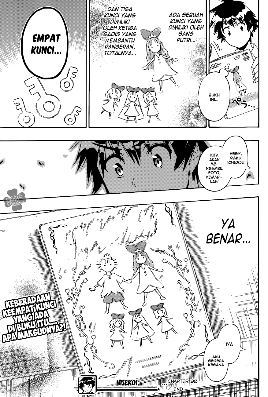 Nisekoi Bab 92 halaman 20