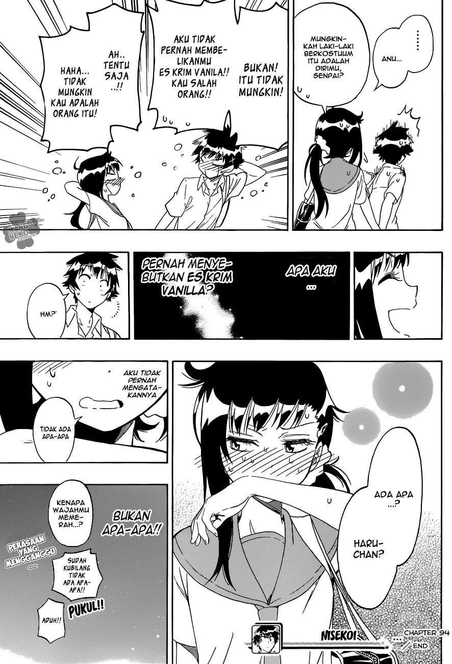 Nisekoi chapter 94 halaman 20