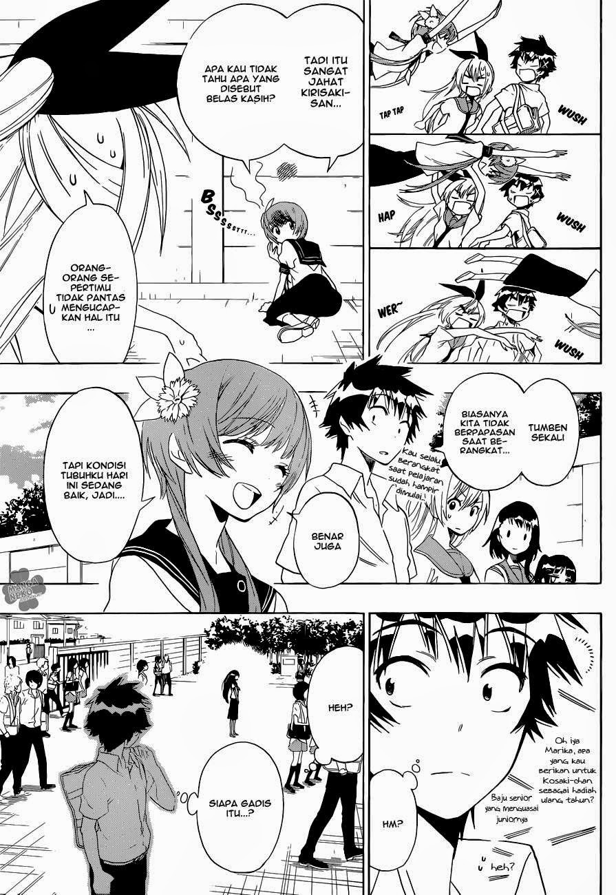 Nisekoi Bab 95 halaman 4