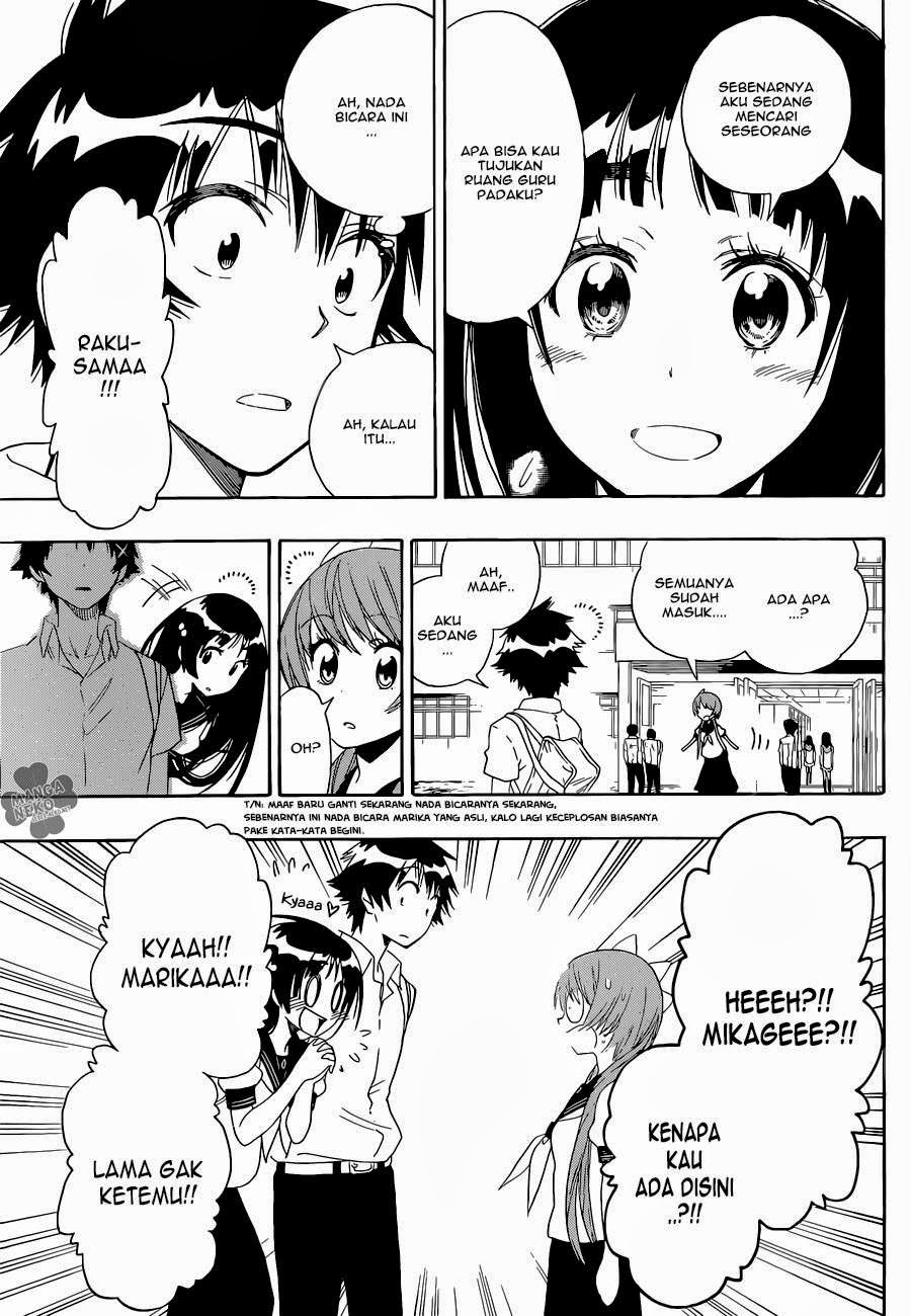 Nisekoi Bab 95 halaman 6