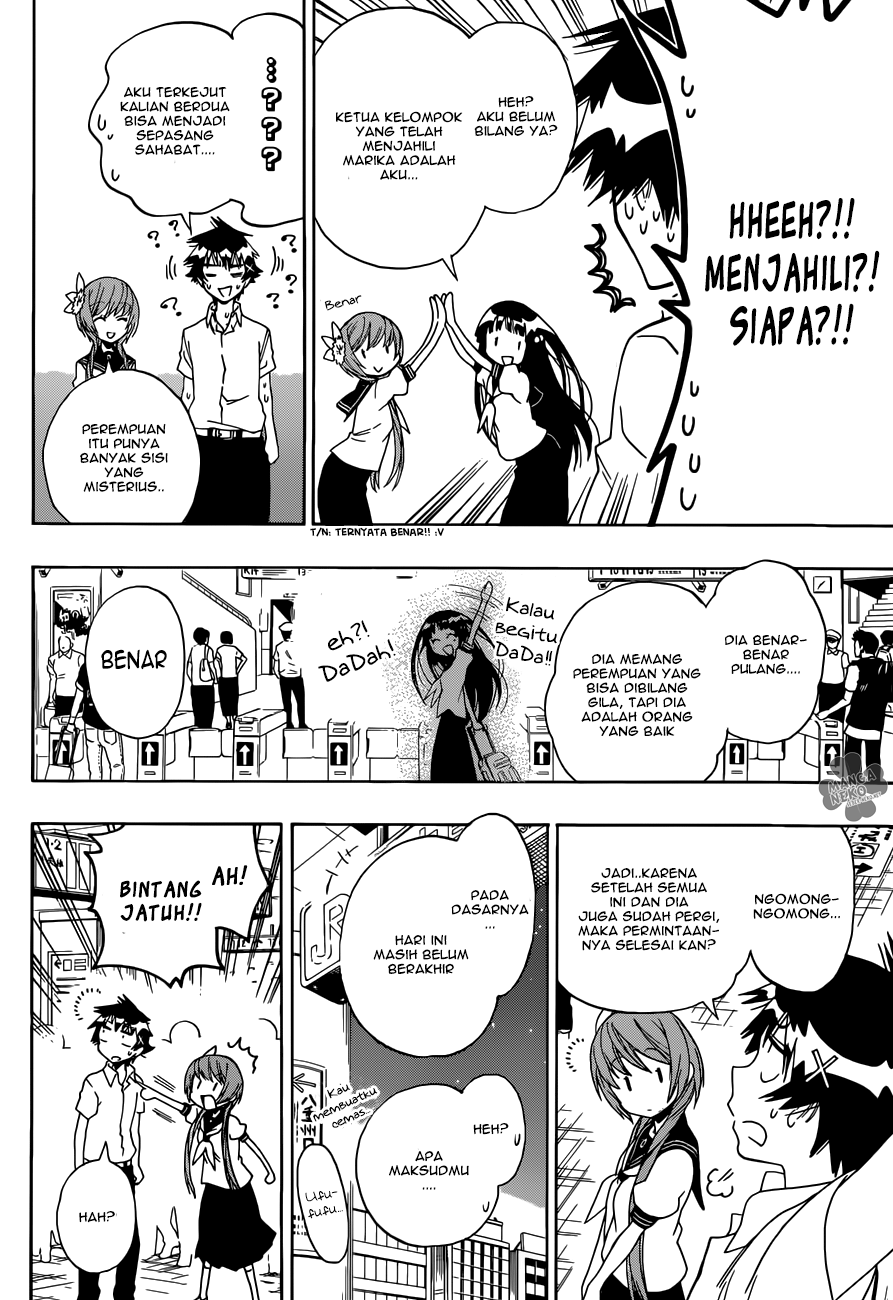 Nisekoi Bab 97 halaman 19