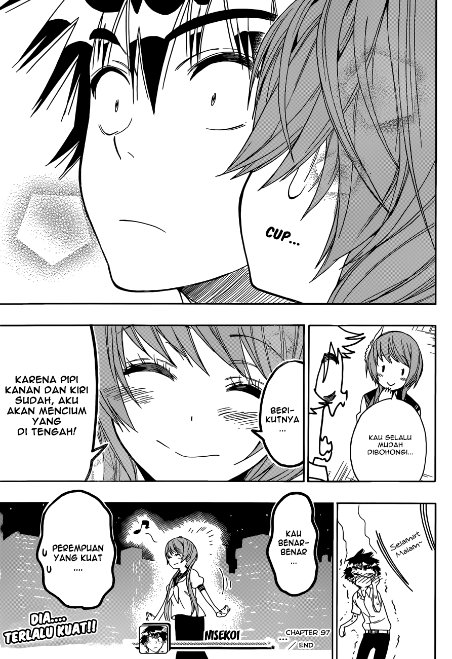 Nisekoi Bab 97 halaman 20
