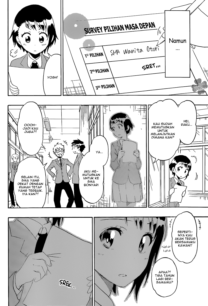 Nisekoi Bab 98 halaman 8