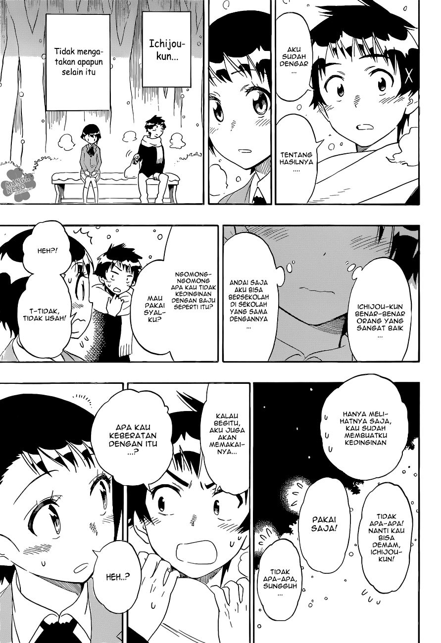 Nisekoi Bab 98 halaman 17