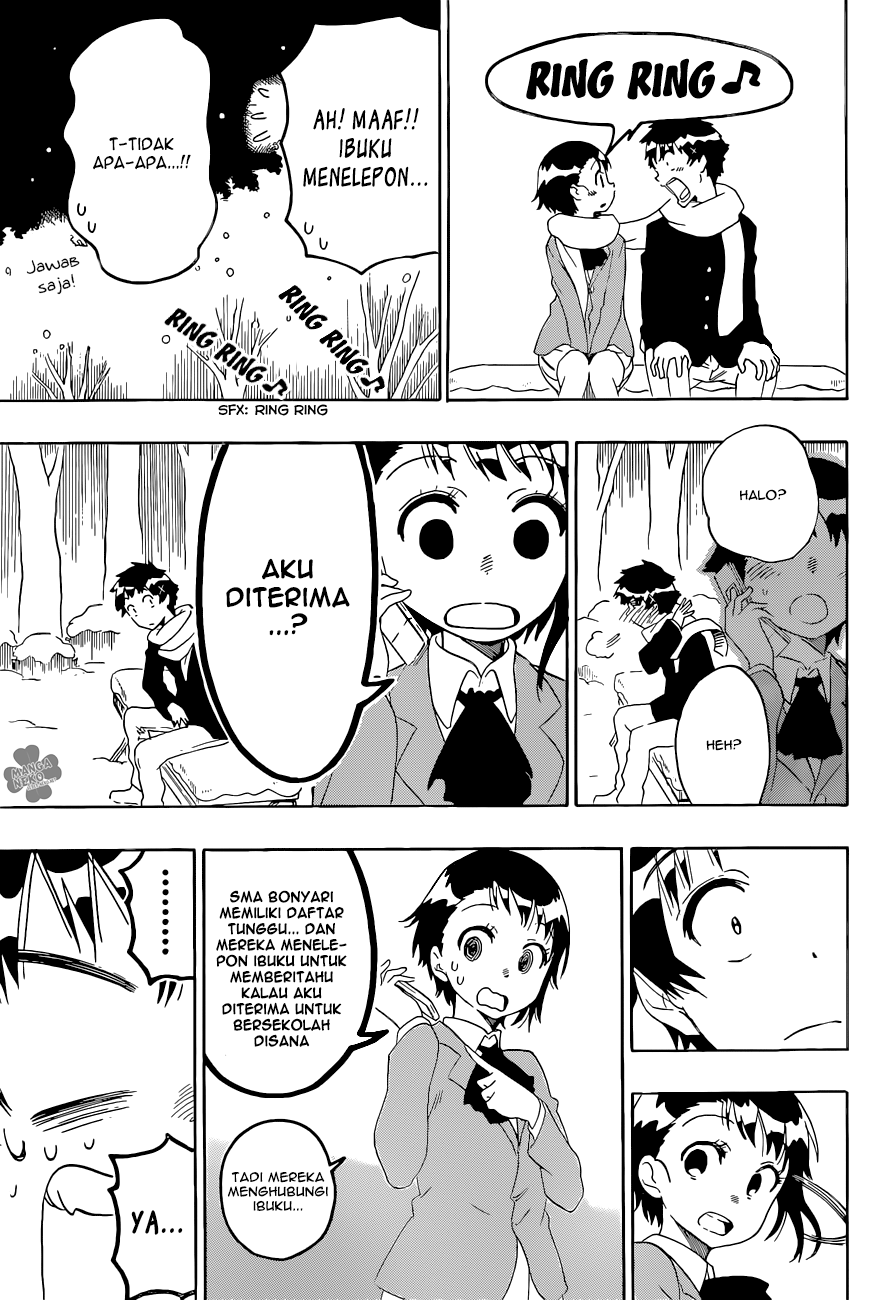 Nisekoi Bab 98 halaman 19