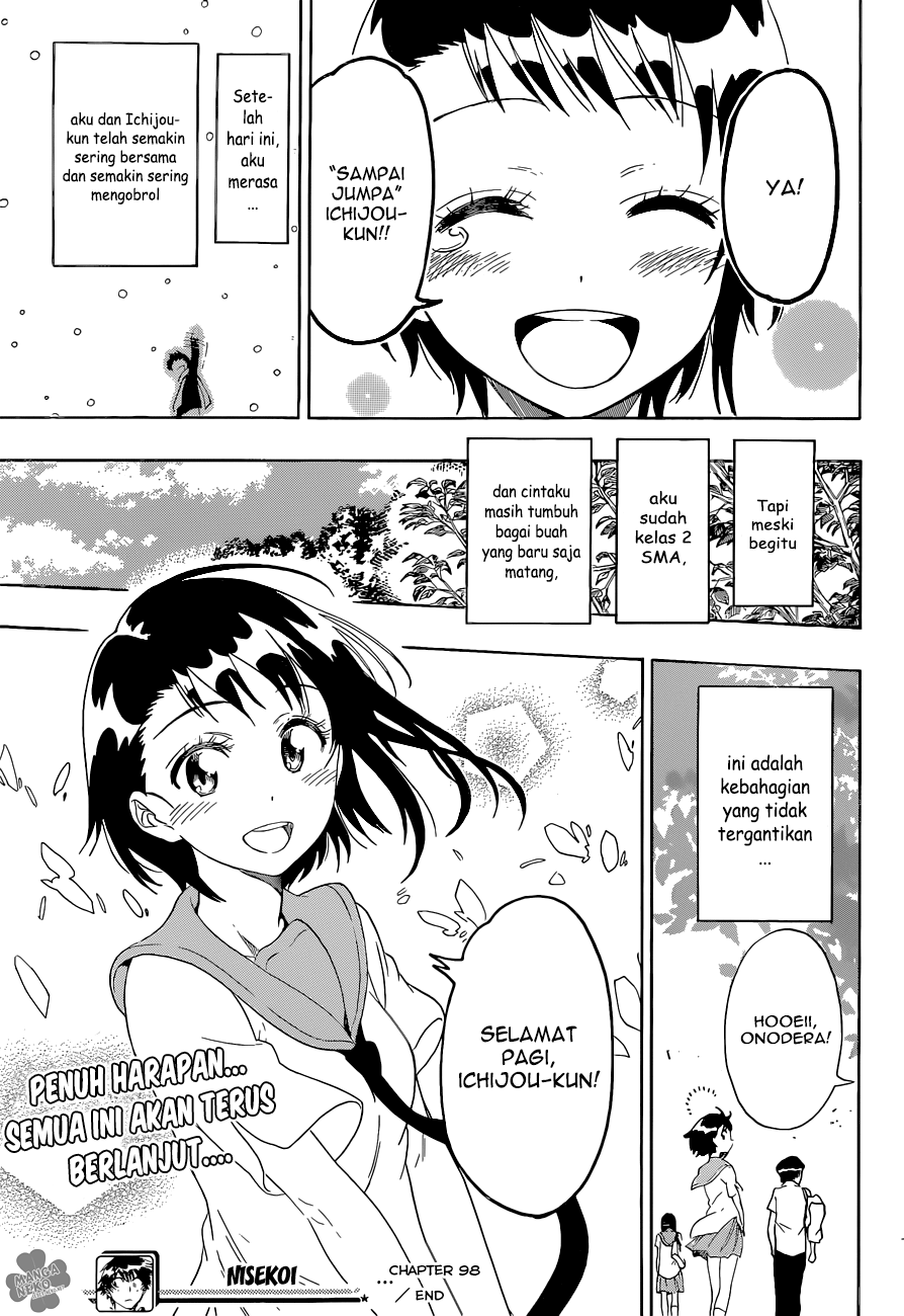 Nisekoi Bab 98 halaman 21