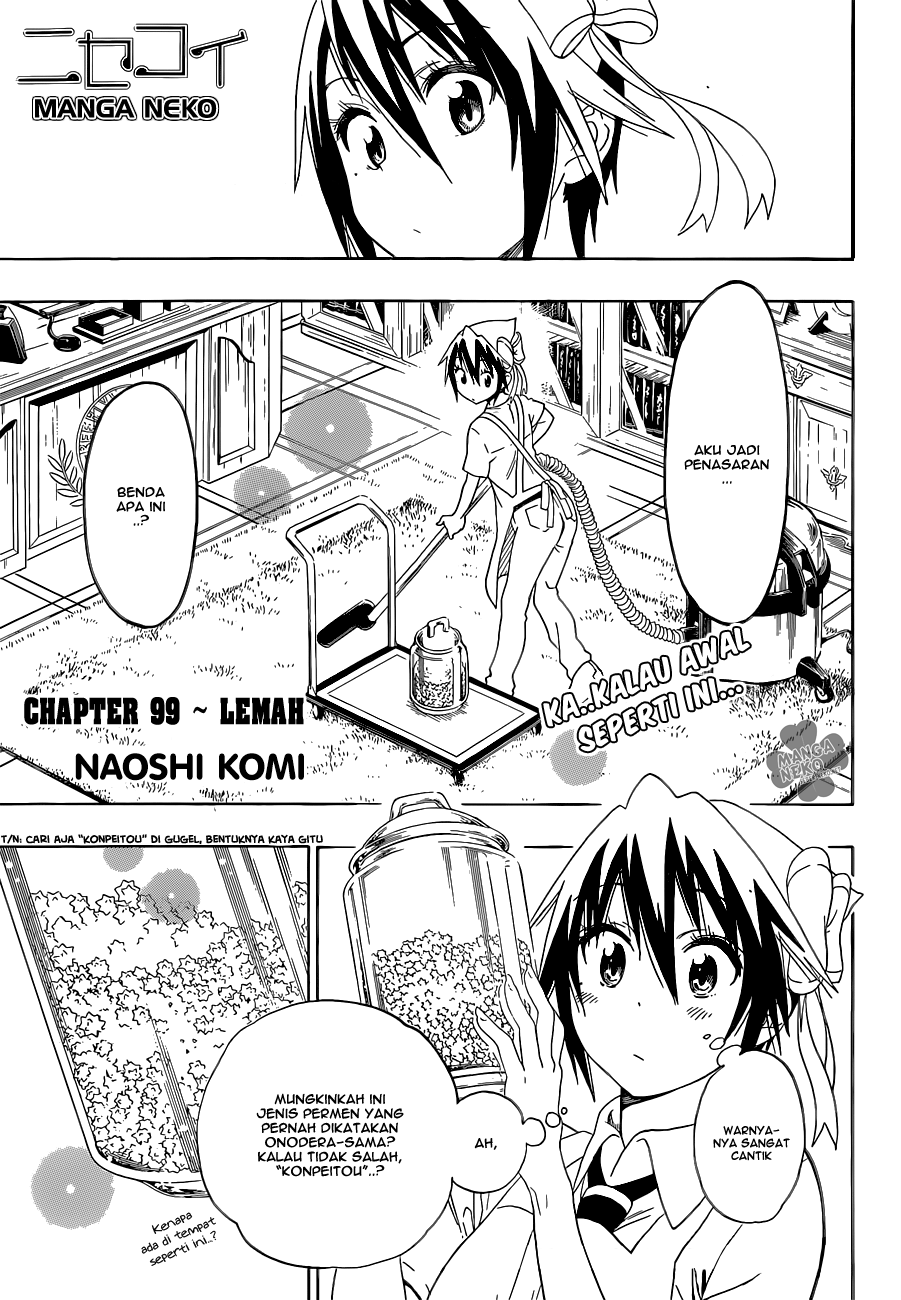 Nisekoi Bab 99 halaman 2