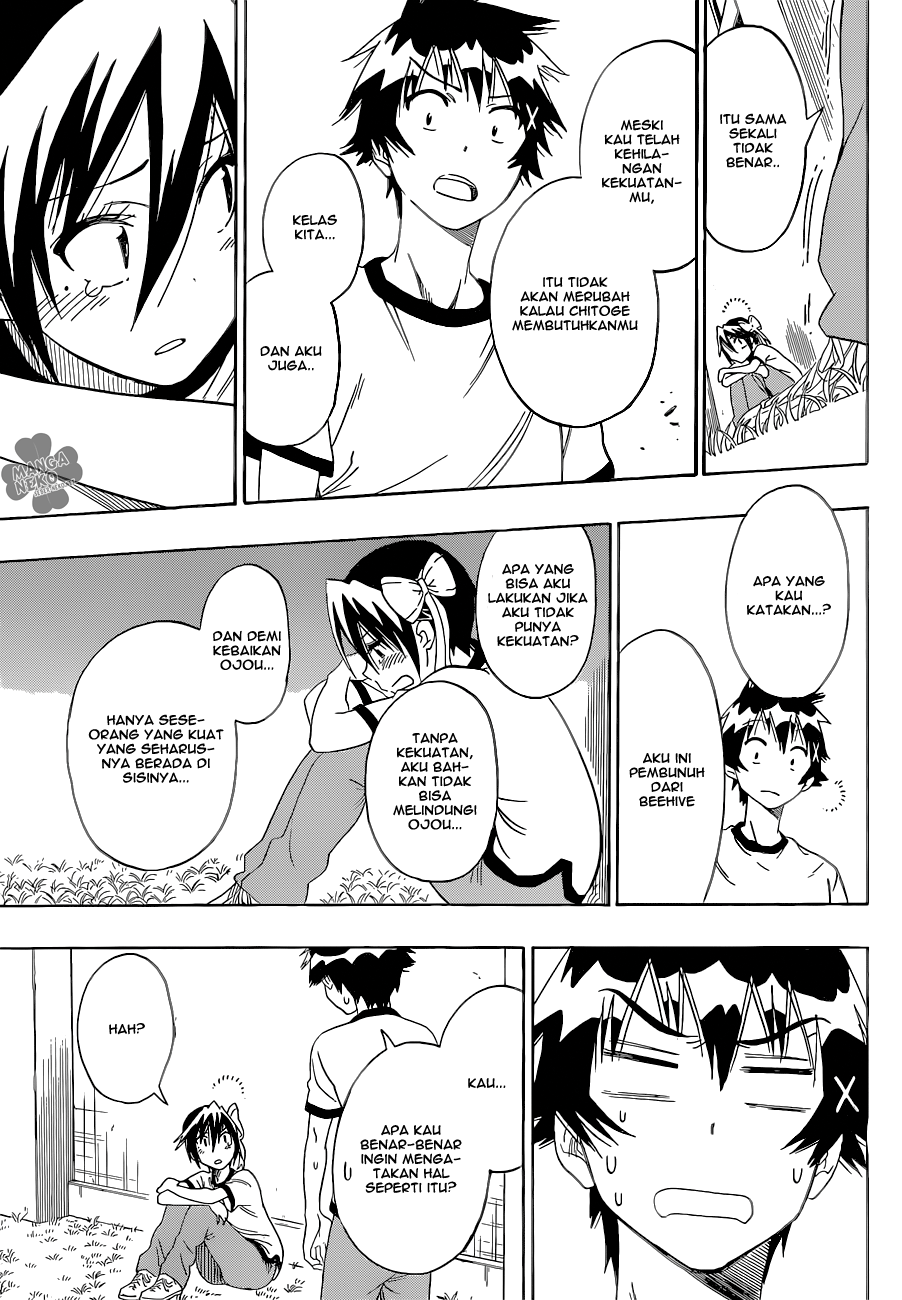 Nisekoi Bab 99 halaman 15