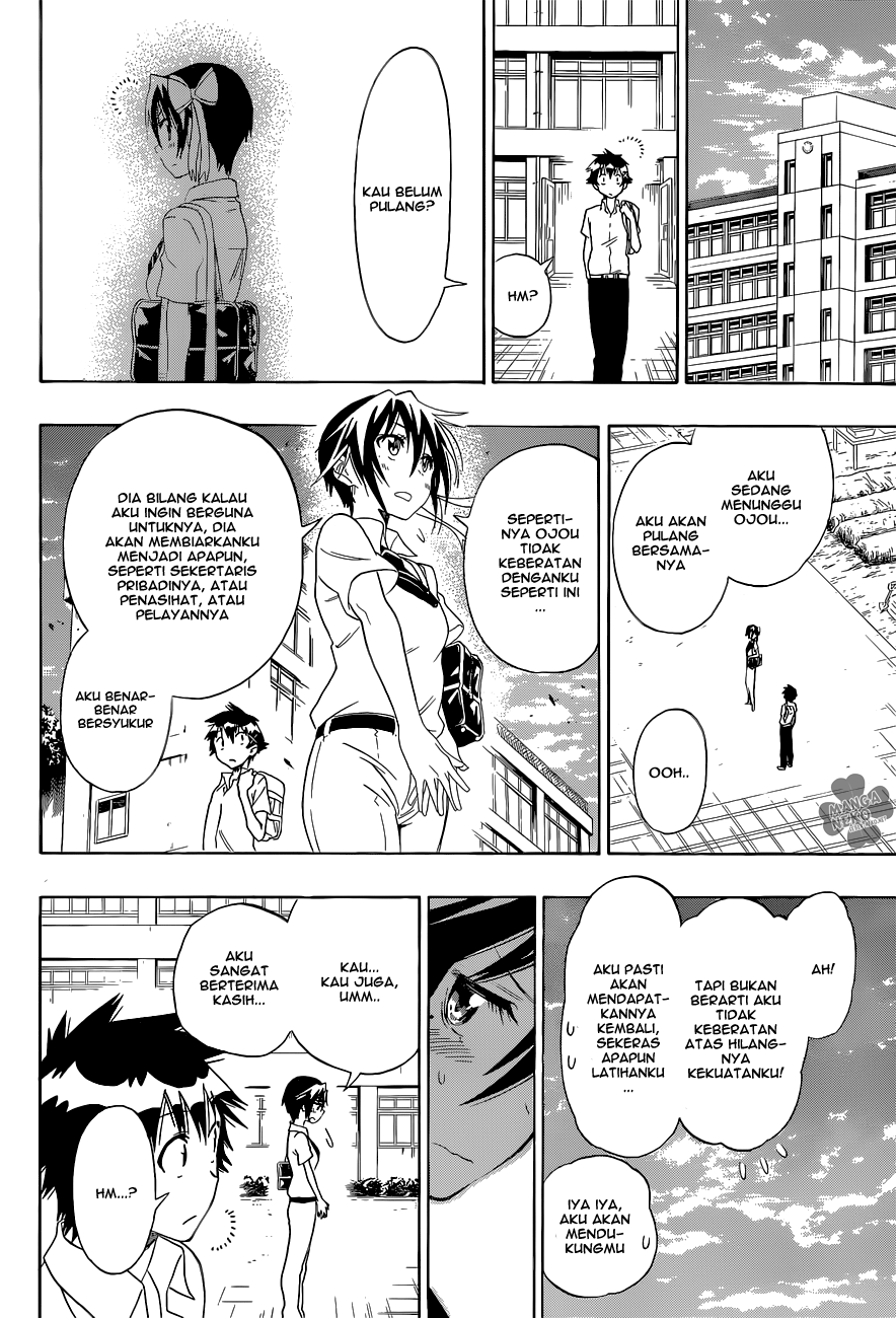 Nisekoi Bab 99 halaman 18