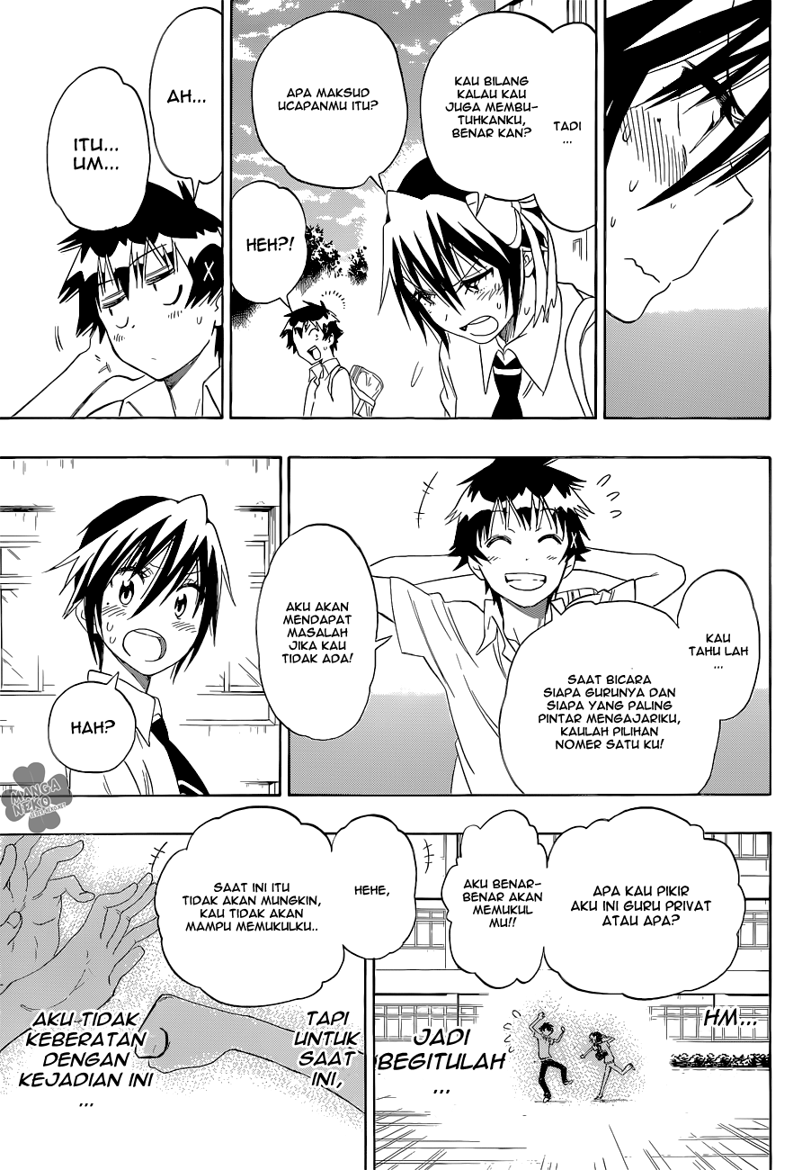 Nisekoi Bab 99 halaman 19