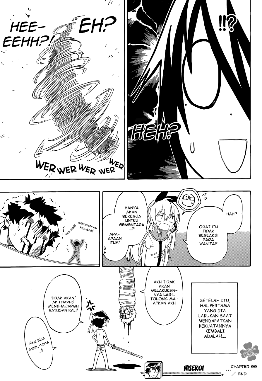 Nisekoi Bab 99 halaman 21
