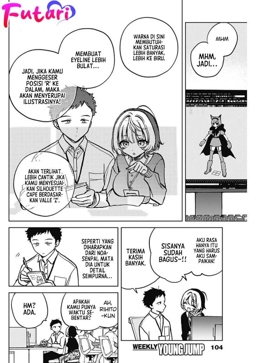 Noa-senpai wa Tomodachi Bab 3 halaman 5