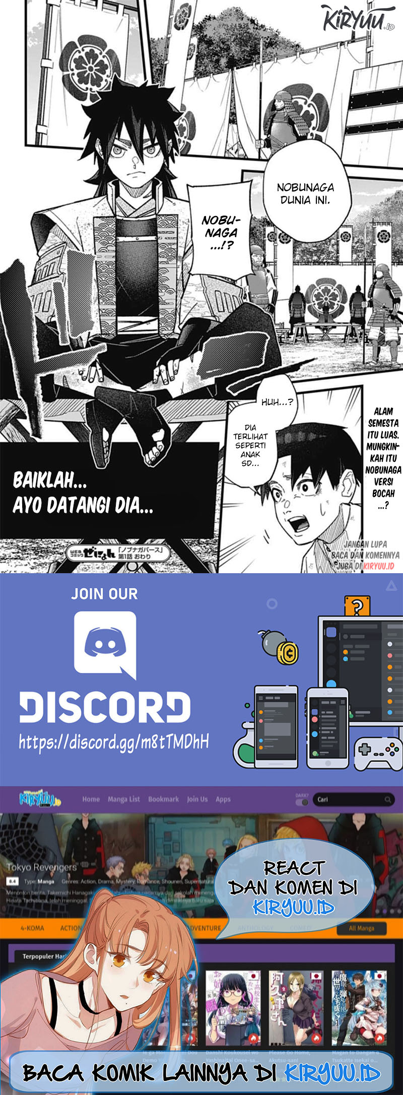 Nobunaga Multiverse chapter 01.3 halaman 16