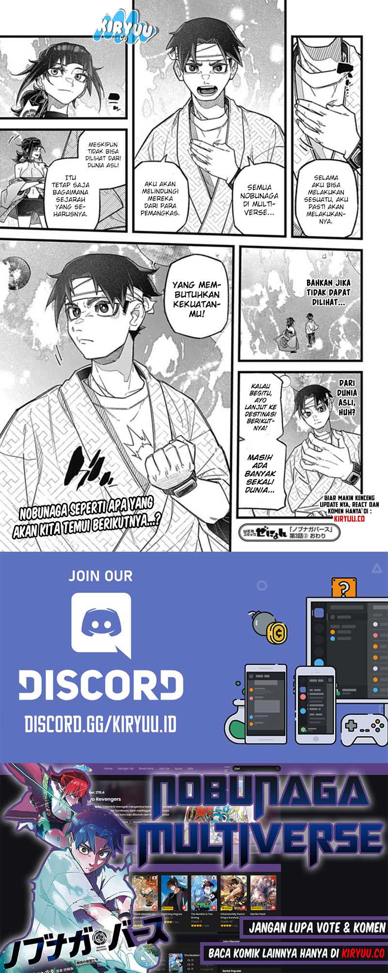 Nobunaga Multiverse chapter 03.3 halaman 20