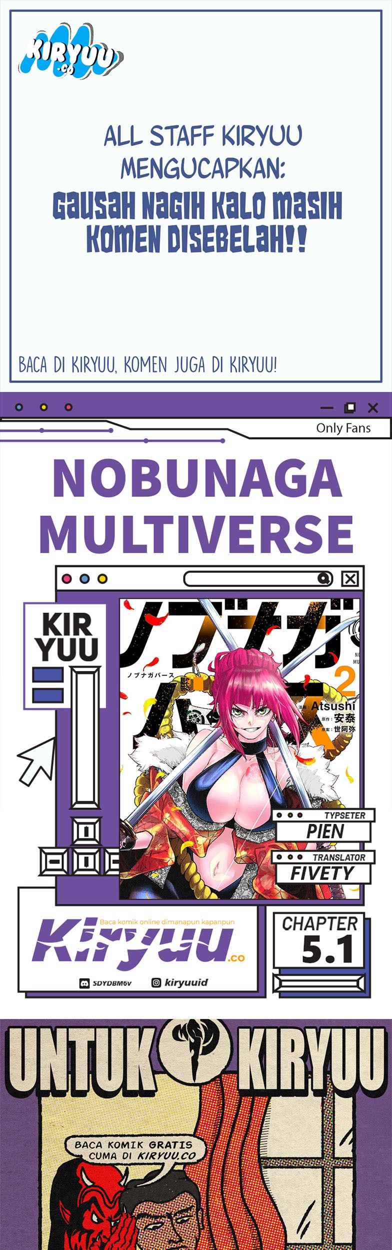 Nobunaga Multiverse chapter 05.1 halaman 1