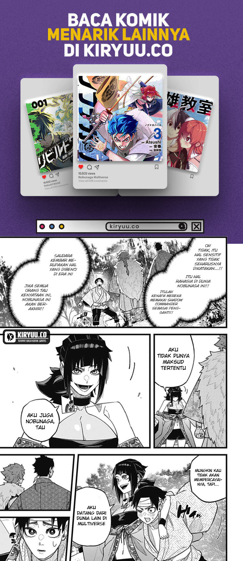 Nobunaga Multiverse chapter 05.1 halaman 7