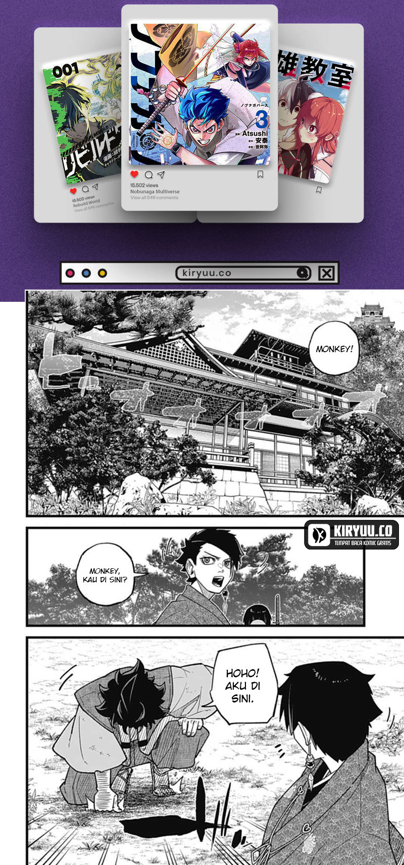 Nobunaga Multiverse Bab 05.2 halaman 8