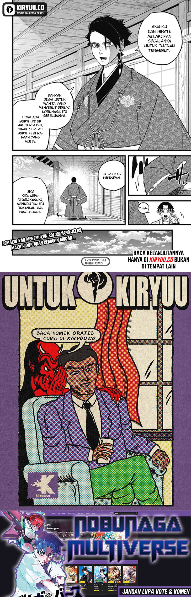 Nobunaga Multiverse Bab 05.2 halaman 16