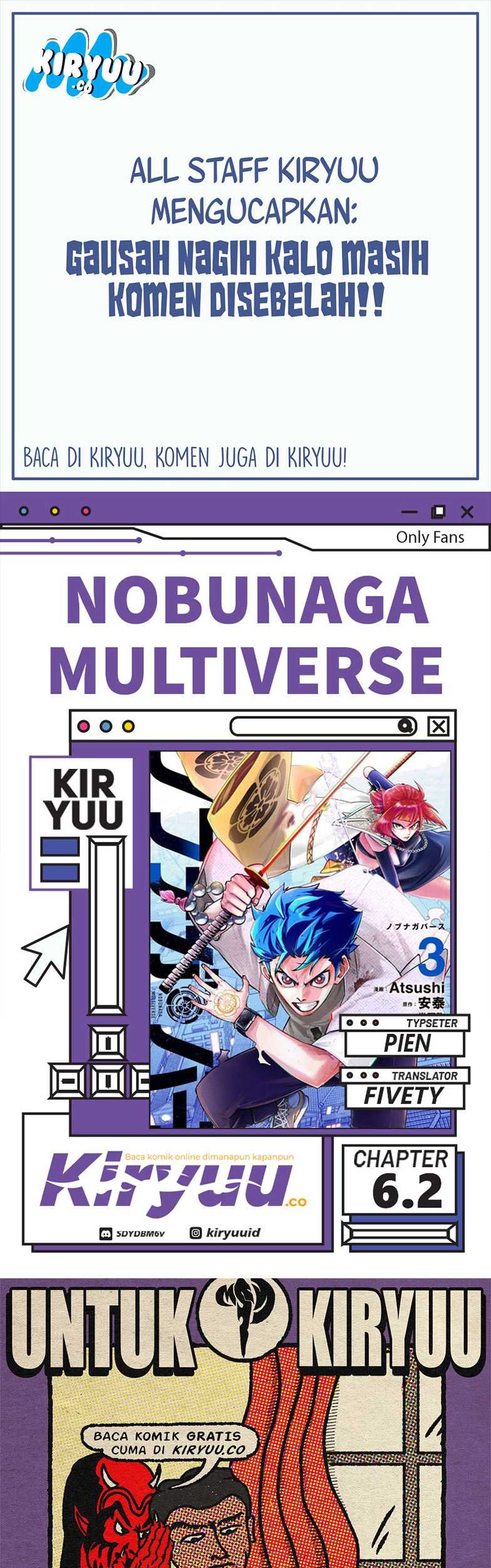 Nobunaga Multiverse Bab 06.2 halaman 1