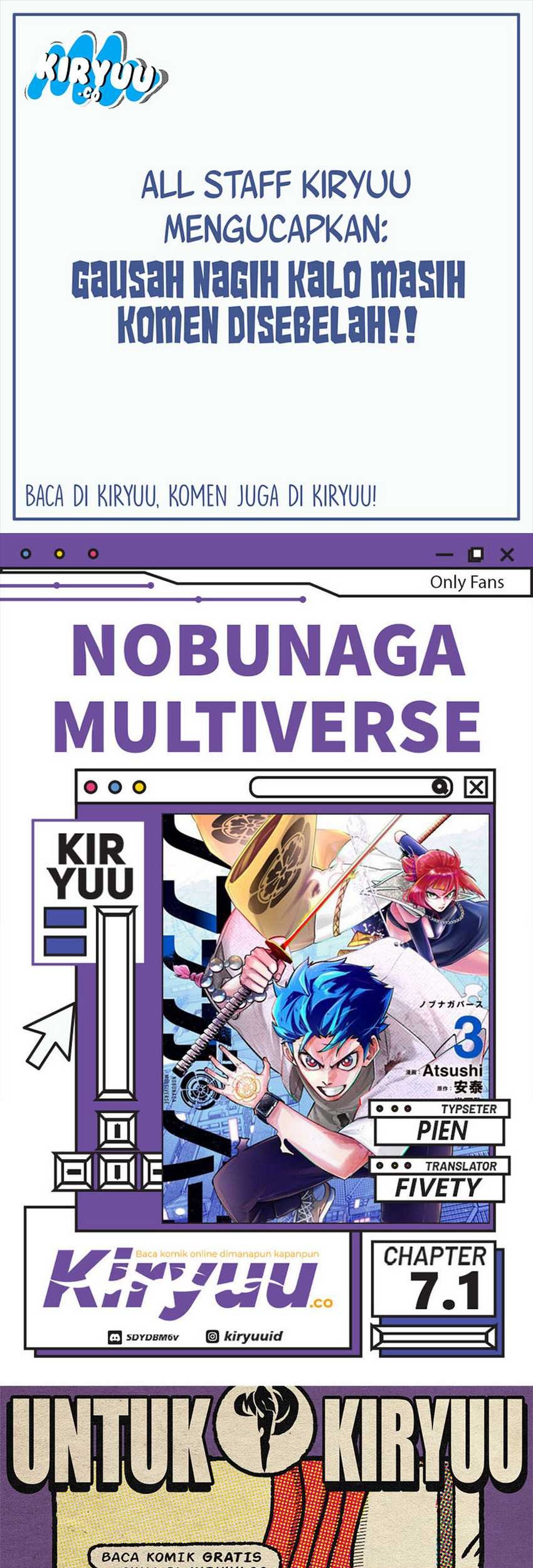 Nobunaga Multiverse Bab 07.1 halaman 1