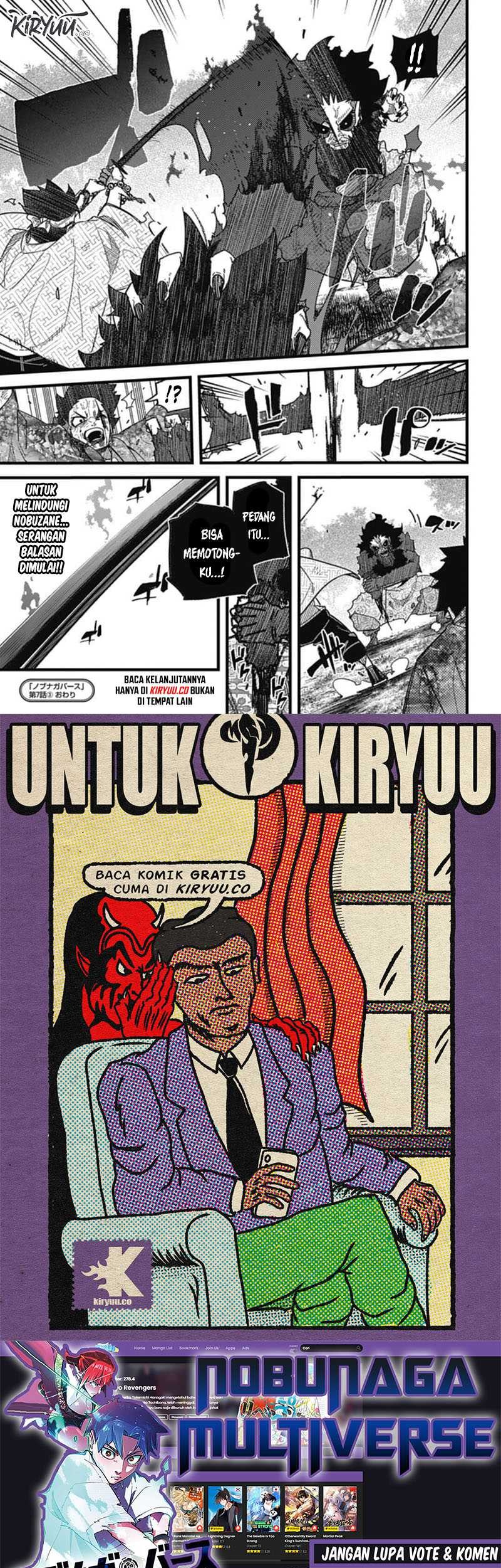Nobunaga Multiverse Bab 07.3 halaman 17