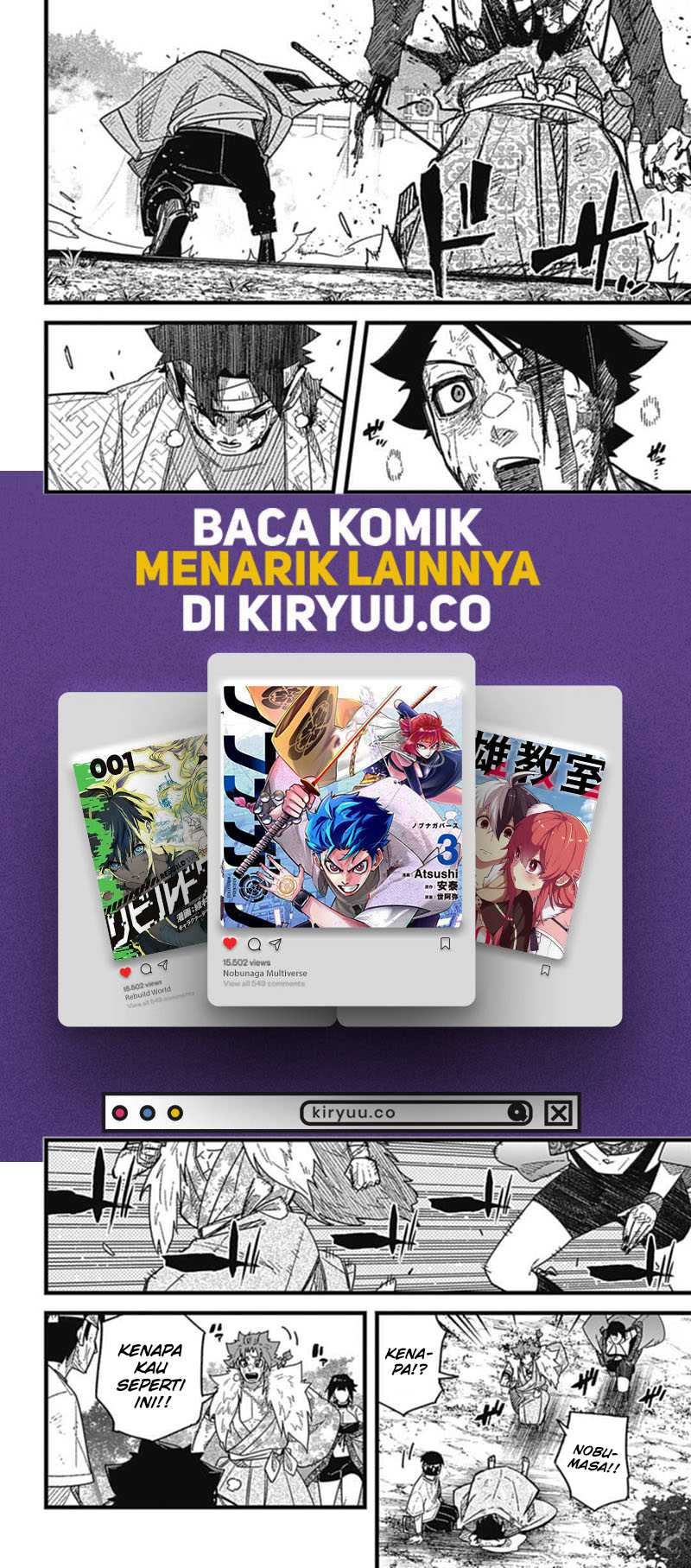 Nobunaga Multiverse Bab 7.4 halaman 9