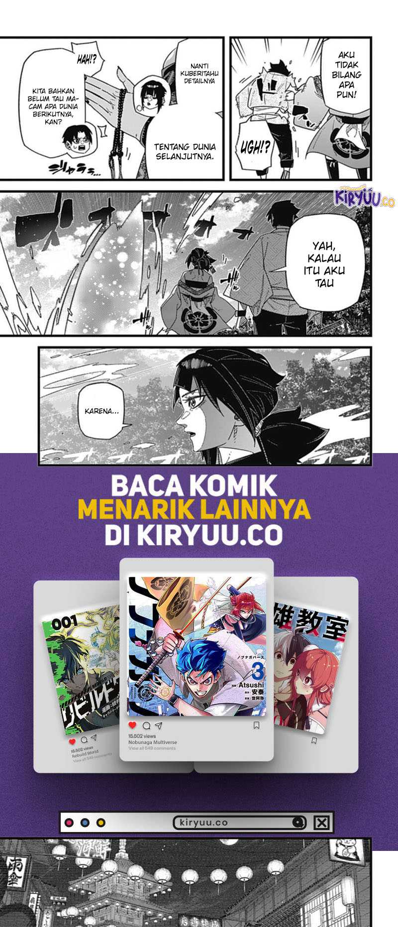 Nobunaga Multiverse Bab 7.5 halaman 9