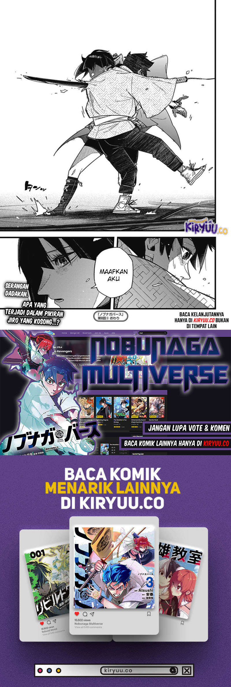 Nobunaga Multiverse Bab 8.3 halaman 13