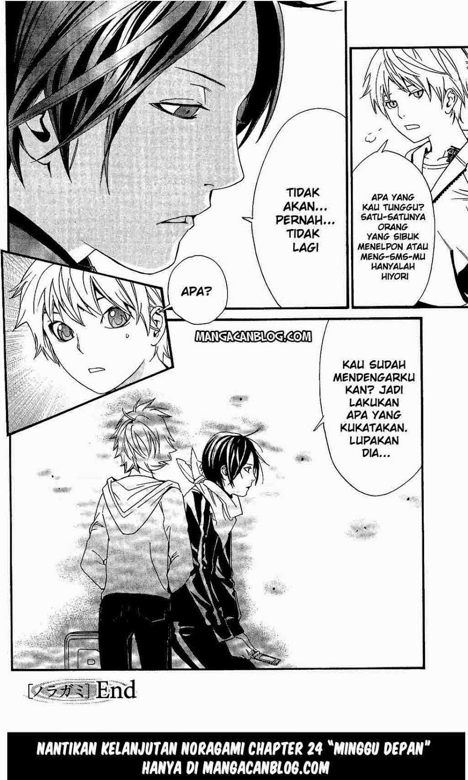 Noragami Bab 23 halaman 44