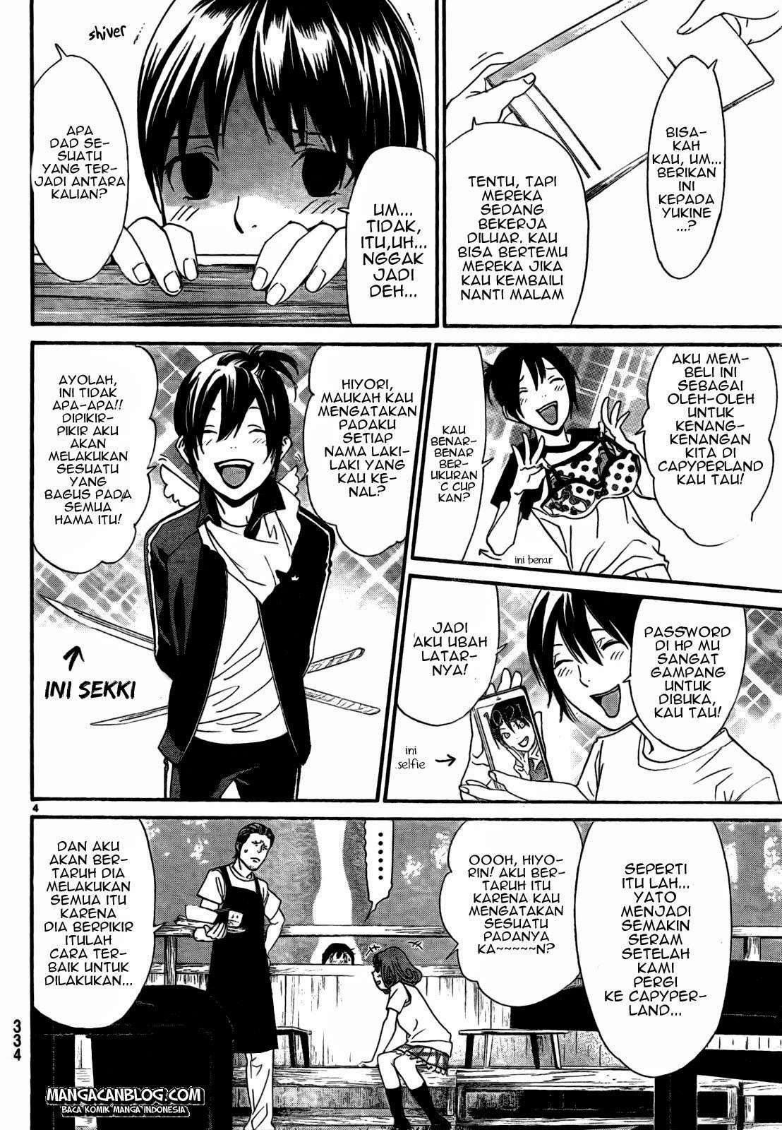 Noragami Bab 42 halaman 6