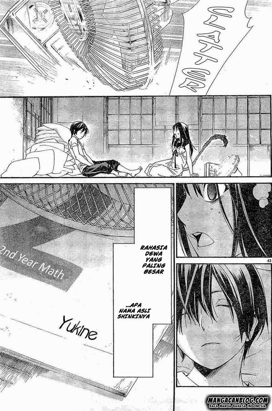 Noragami Bab 47 halaman 43