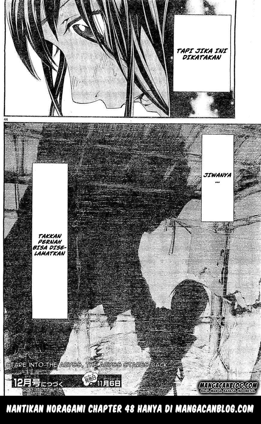 Noragami Bab 47 halaman 44