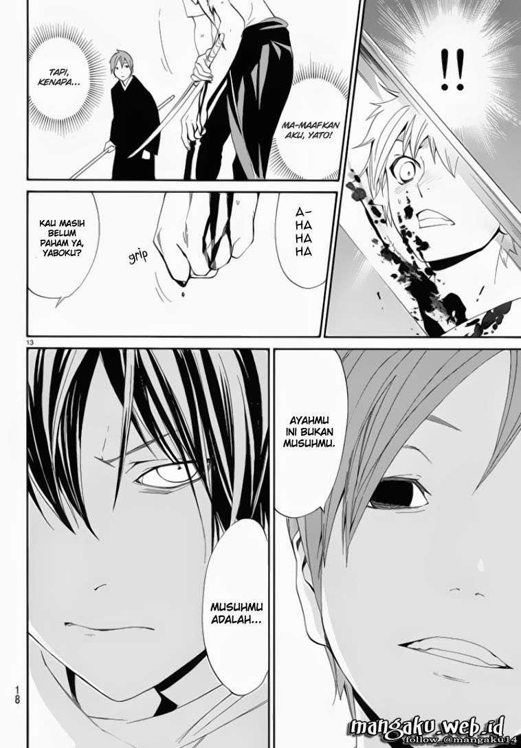 Noragami Bab 50 halaman 13