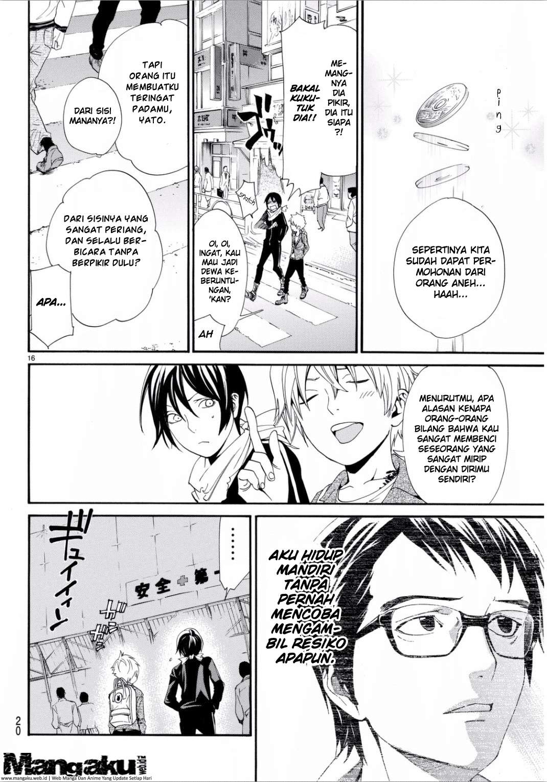 Noragami Bab 53 halaman 18