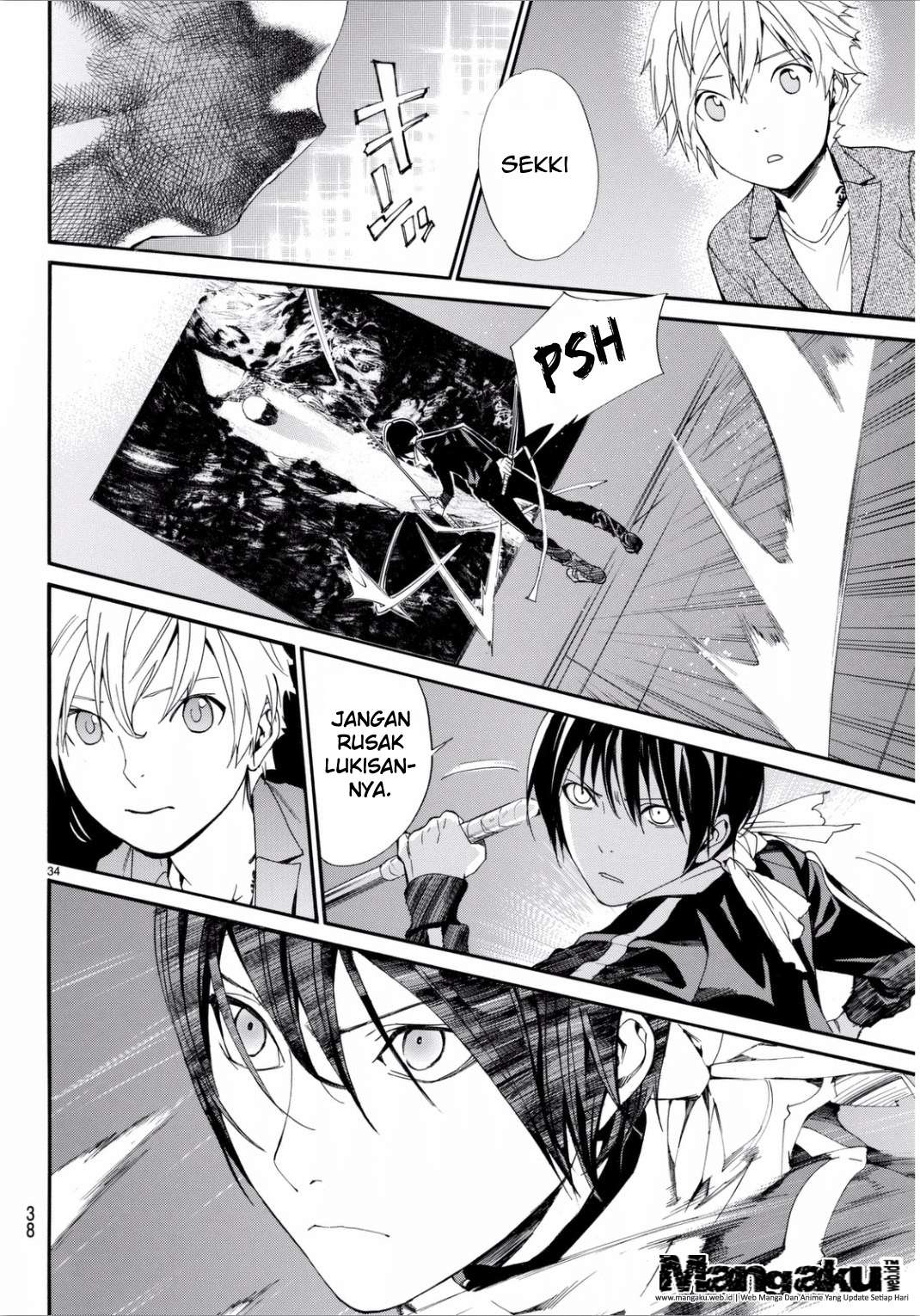 Noragami Bab 53 halaman 35