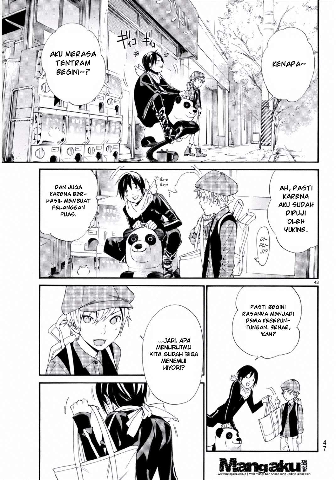 Noragami Bab 53 halaman 44
