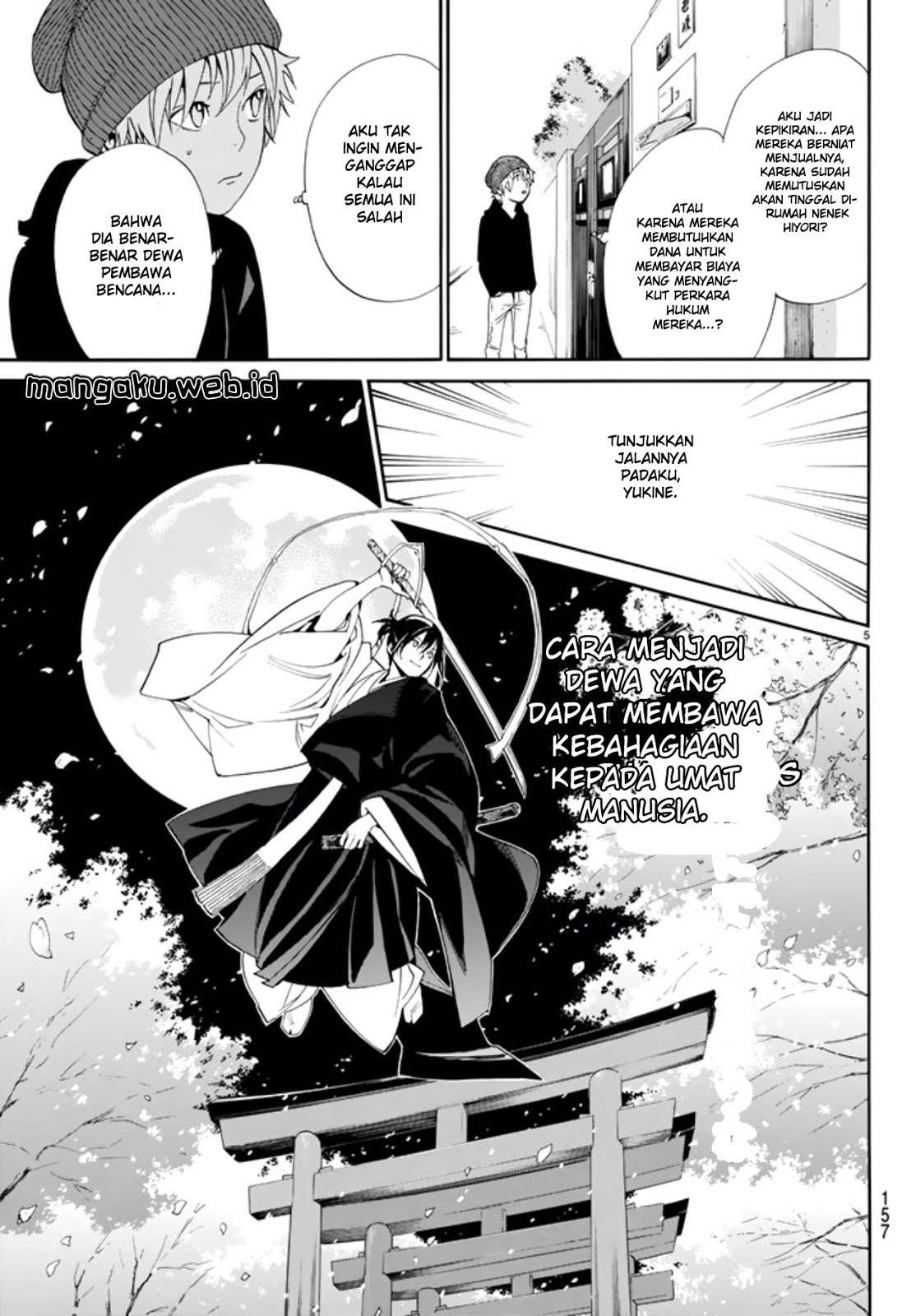 Noragami Bab 55 halaman 6