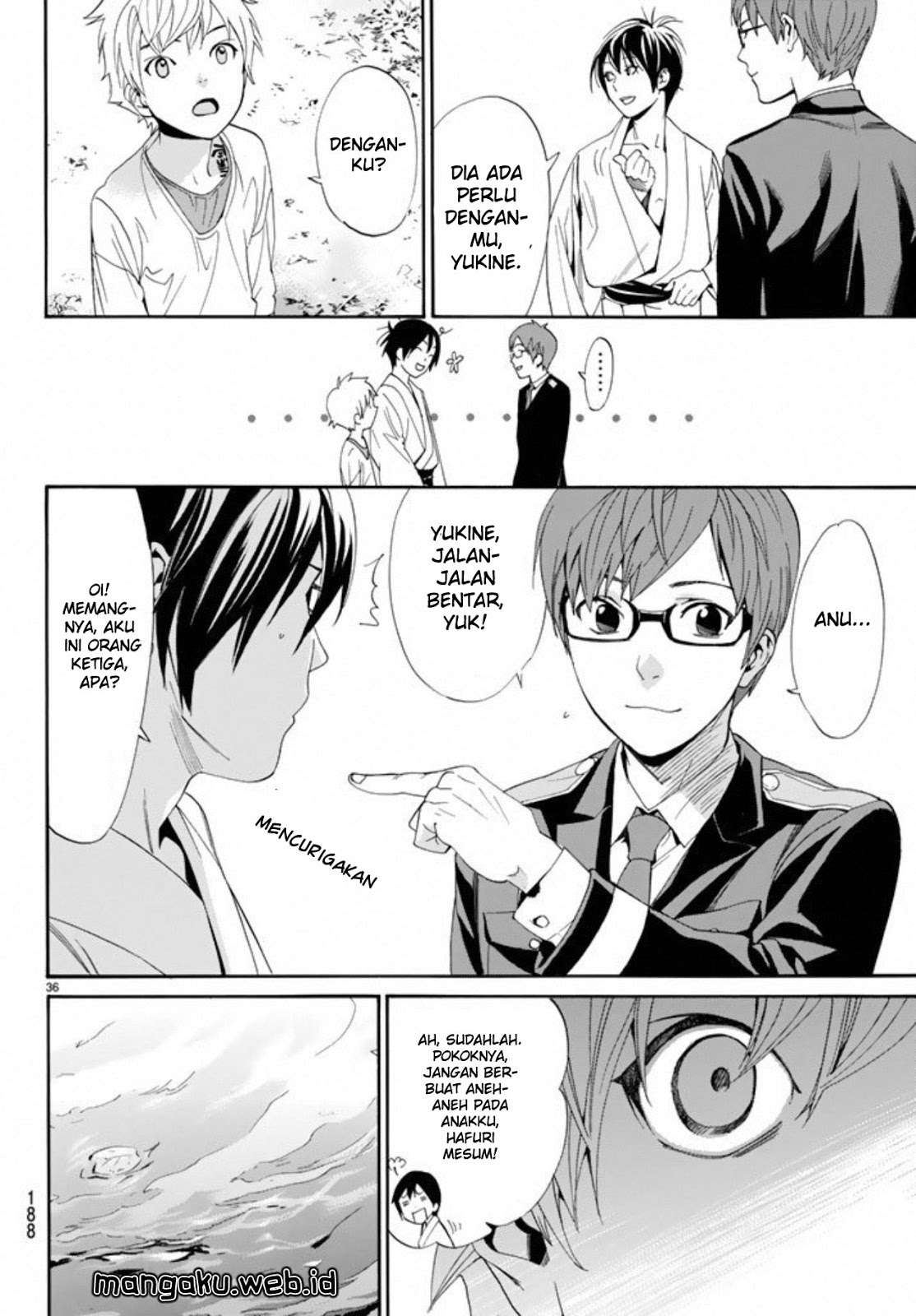 Noragami Bab 55 halaman 35