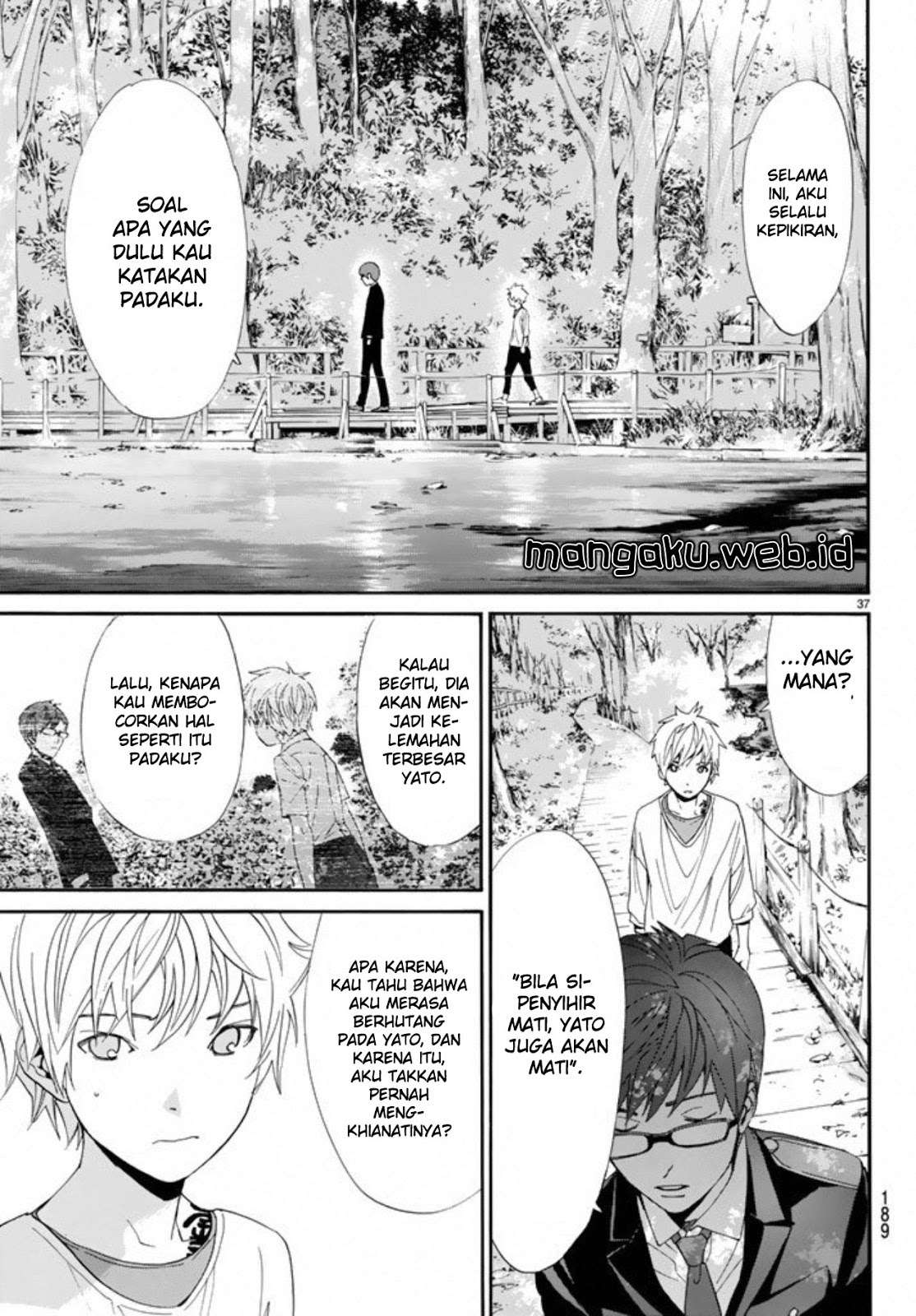 Noragami Bab 55 halaman 36