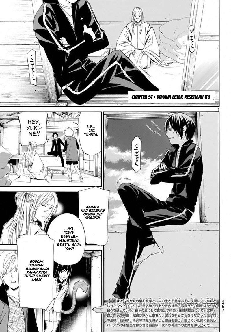 Noragami Bab 57 halaman 4